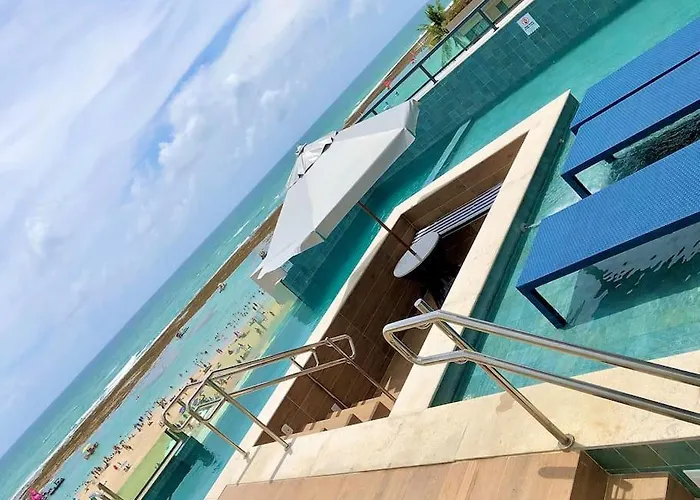 Flat incrível a 30m da Praia de Porto